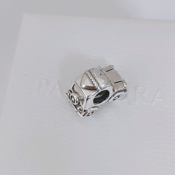 Pandora Electric Car Charm Dangle S925 Sterling Silver Bracelet Pendant Gift - Picture 2 of 10